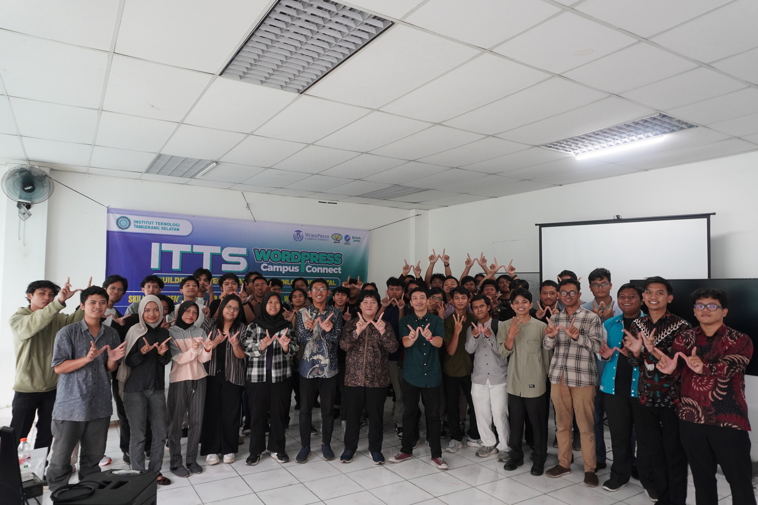 WordPress Campus Connect Sukses Digelar di ITTS – Institut Teknologi Tangerang Selatan